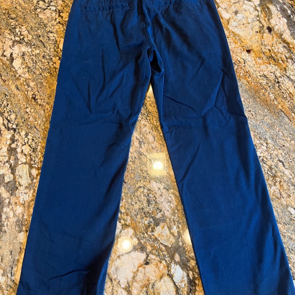 Got to small. Cat and Jack. Navy blue. Size 8 and straight.